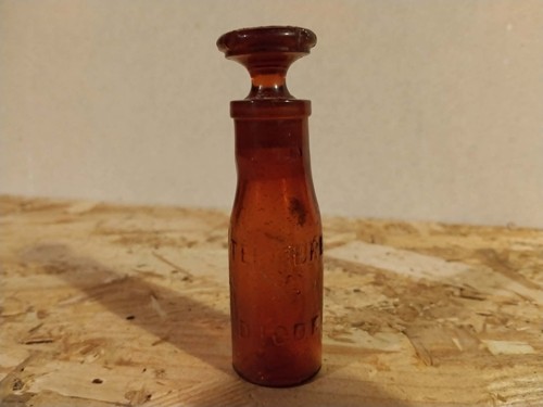 Ancien flacon pharmacie - ancien, verre