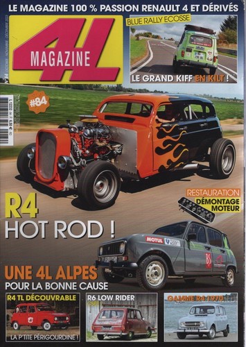 Magazine renault 4 1970 - 4l,