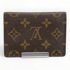Portefeuille LOUIS VUITTON Portes 2 Cartes Monogramme Vertical pour Homme 2341