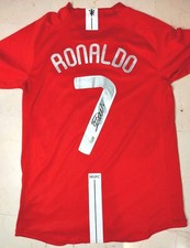 Maillot final Cristiano Ronaldo Manchester United 2008 avec COA