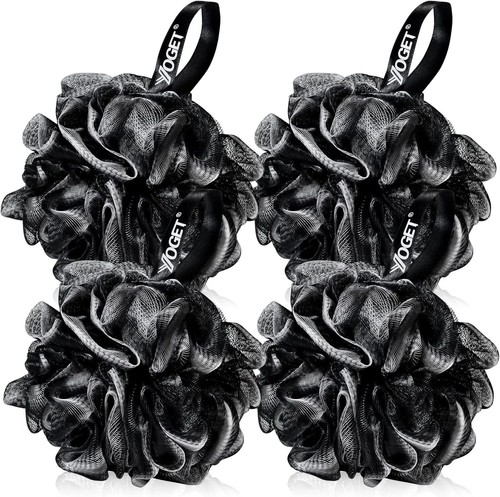 Yoget charcoal bath loofah - yoget,