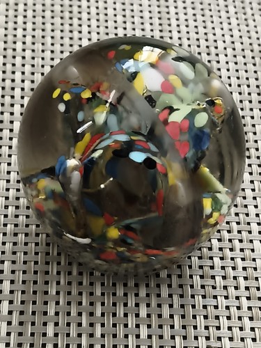 Presse papier ancien boule
