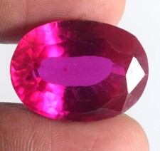 Nouveau stock ovale 35 ct rubellite rose tourmaline pierre précieuse naturell...