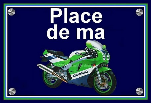 Plaque place ma kawasaki - ",