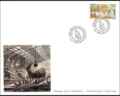 Fdc lnf poste aérienne - gf,