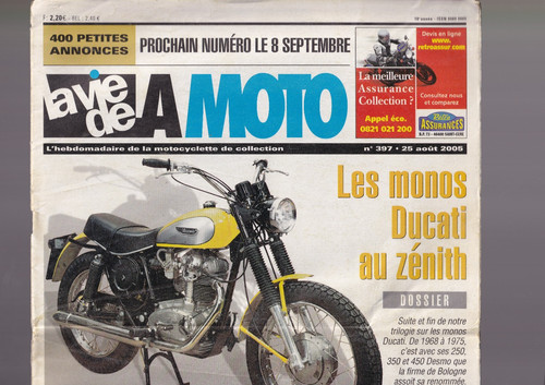 Vie moto n 397 monos - moto,