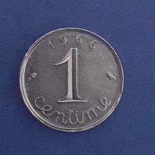 Pièce de 1 centimes Epi RF