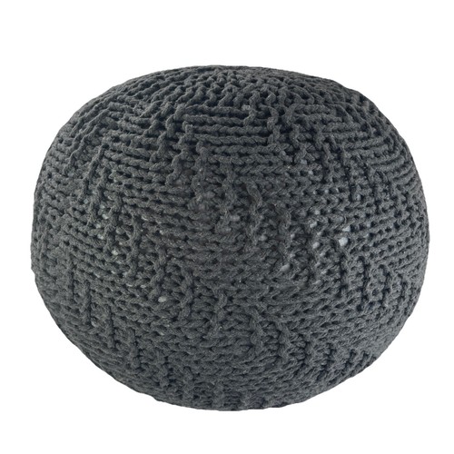 Pouf round cotton - pouf,