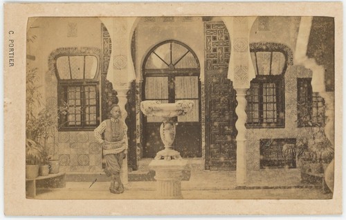 Cdv circa 1865 arabe dans - circa, une