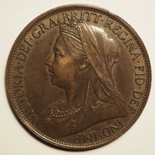 Victoria "old head" ONE PENNY