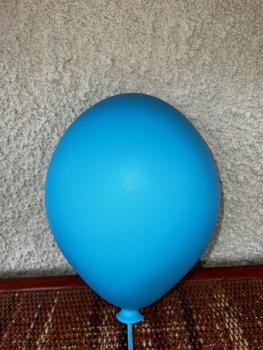 Lampe ballon baudruche bleu - ballon,