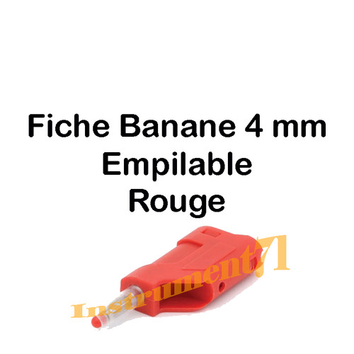 Fiche banane empilable ou - empilable,