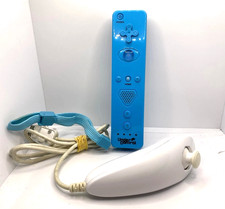Manette Wii + Nunchuk pour console Nintendo Wii compatible Wii U - Non Testé