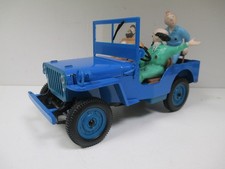 JEEP WILLYS TINTIN Bleu Blue Blau Objectif Lune par HAPAX 180150001 au 1/18