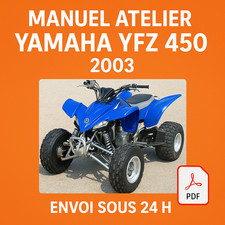 Manuel Atelier Yamaha YFZ 450