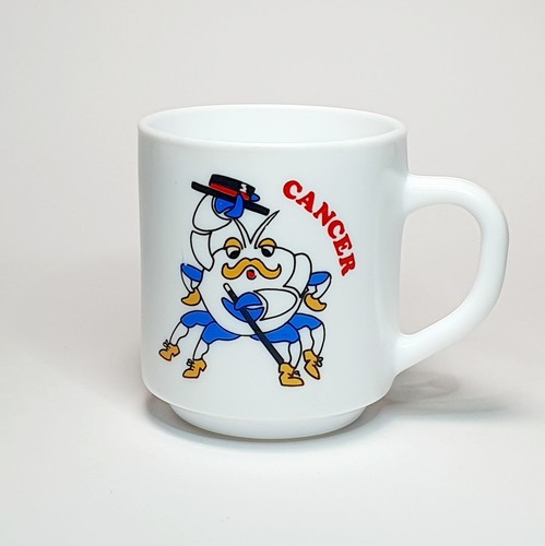 Ancien mug tasse cancer signe - tasse,