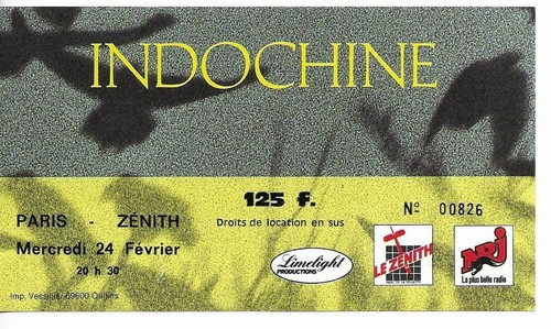 Rare ticket billet de - /,