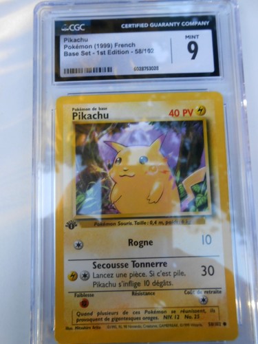 Pokemon carte pikachu 102 - pokemon, 58