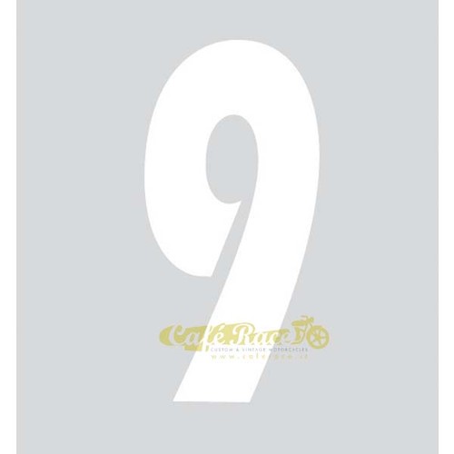 Numéro blanc table - 9,