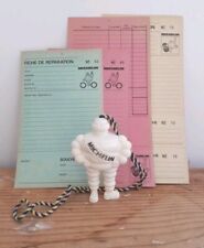 Objet publicitaire bibendum Michelin duo crayons + 4 fiches de réparation