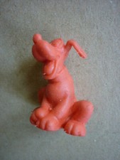 Figurine gomme ESSO Walt DISNEY - PLUTO version  ROUGE