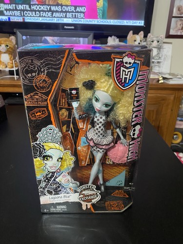Monster high lagoona blue - high,