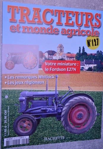 Fascicule tracteurs monde - tracteurs,