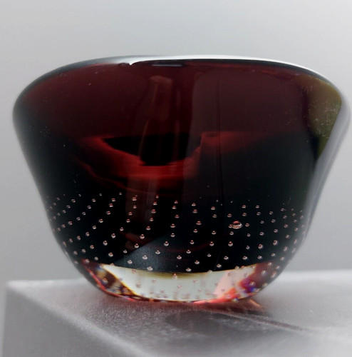 Cendrier verre écume - en,