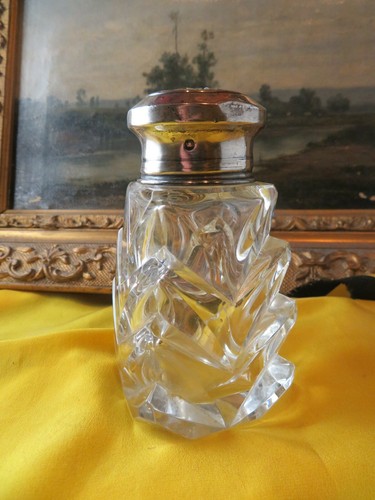 Ancien sucrier verre et - en,