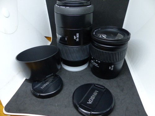Lot objectifs sony minolta - lot, d'objectifs