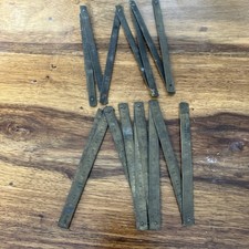 2 Anciens Mètres  en Laiton