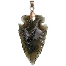 Pendentif flèche taillée