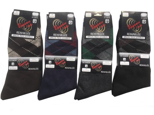 Paires chaussettes - 12,