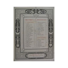 BACHMANN Georges Petite Marche Piano