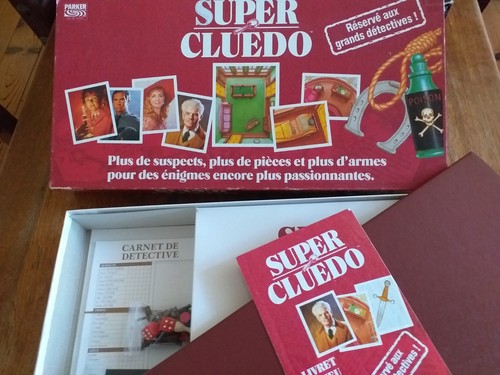Jeu société super cluedo - de,
