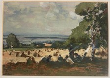 Fernand Maillaud, le repos des moissonneurs