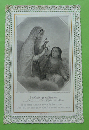 Santino holy card canivet - santino,