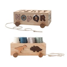 Shape Sorting Toy En Bois