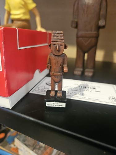 Figurine tintin kuifje fetiche - tintin,