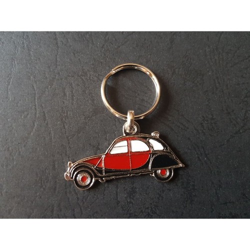 Porte clés profil citroen 2cv - porte-clés,