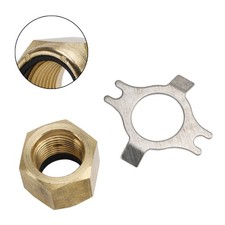 Écrou d'hélice avec plaque