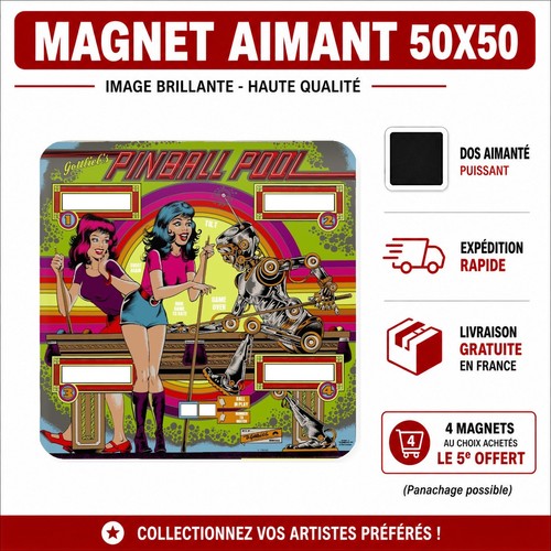 Magnet pinball pool gottlieb - magnet,