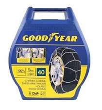 Goodyear Jeu De Chaines A Neige Tension Auto 9 MM N°40 Chaines à croisillons 9MM