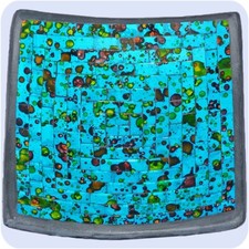 Bol mosaïque plat en - plat,