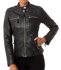 Nouveau manteau en cuir pour