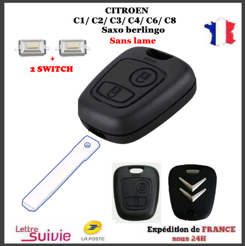Coque cle plip - coque, telecommande