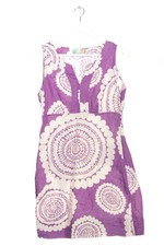 BODEN Robe d’été Dames Robe T EU 40 violet-blanc style décontracté