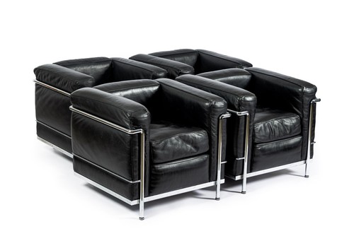 Set four cassina - of, black