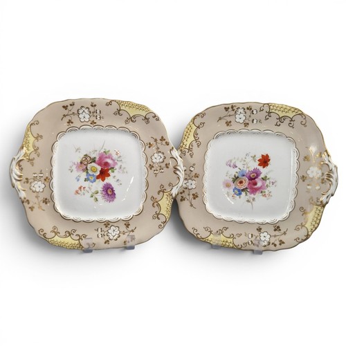 Assiettes dessert coalport - assiettes, à
