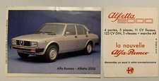 STICKER VINTAGE ALFA ROMEO // ALFETTA 2000 - N°4